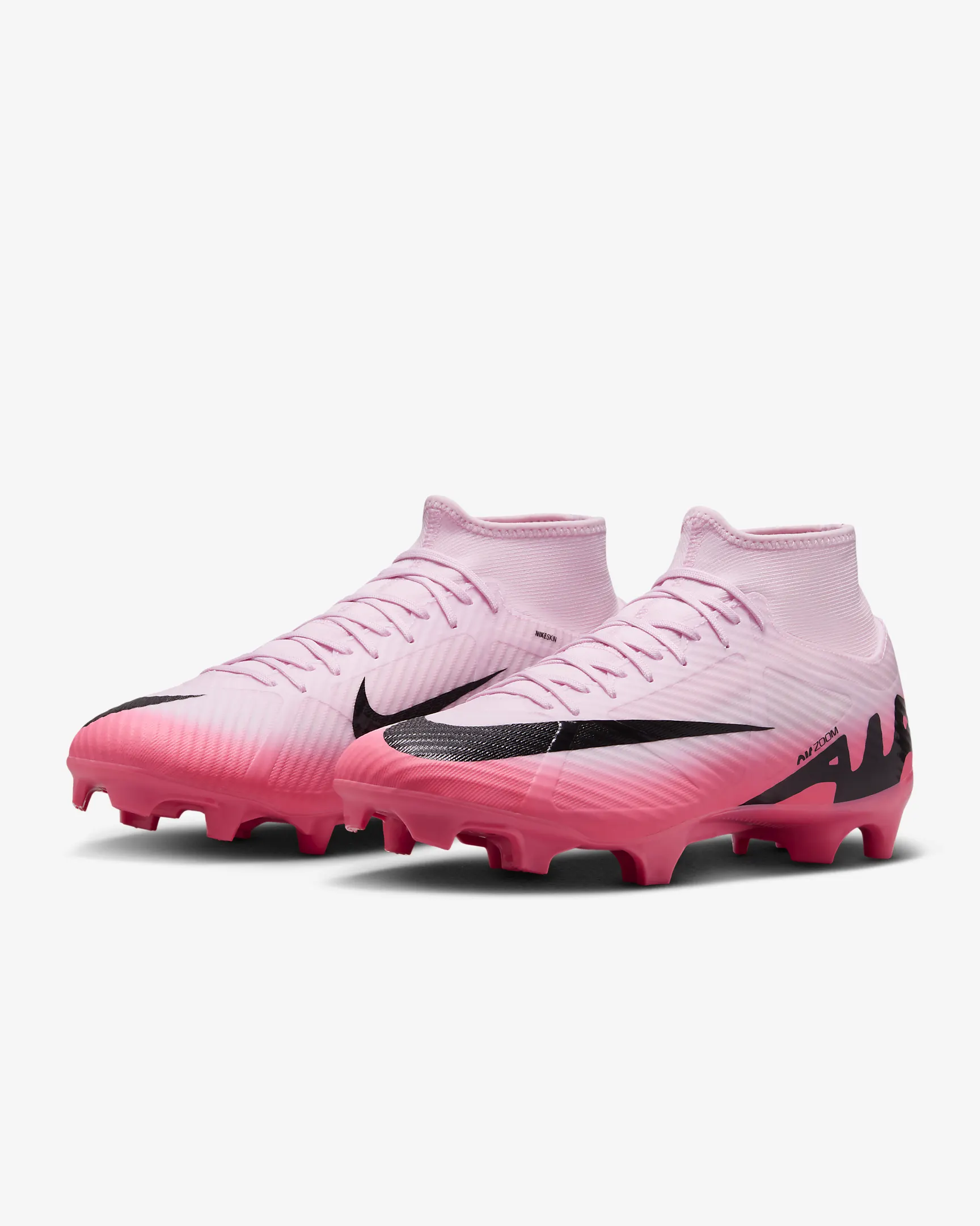 Nike Zoom Mercurial ハイカットシューズ27cm FG NIKE ZOOM MERCURIAL SUPERFLY 9 ACADEMY PINK FOAM/BLACK | US