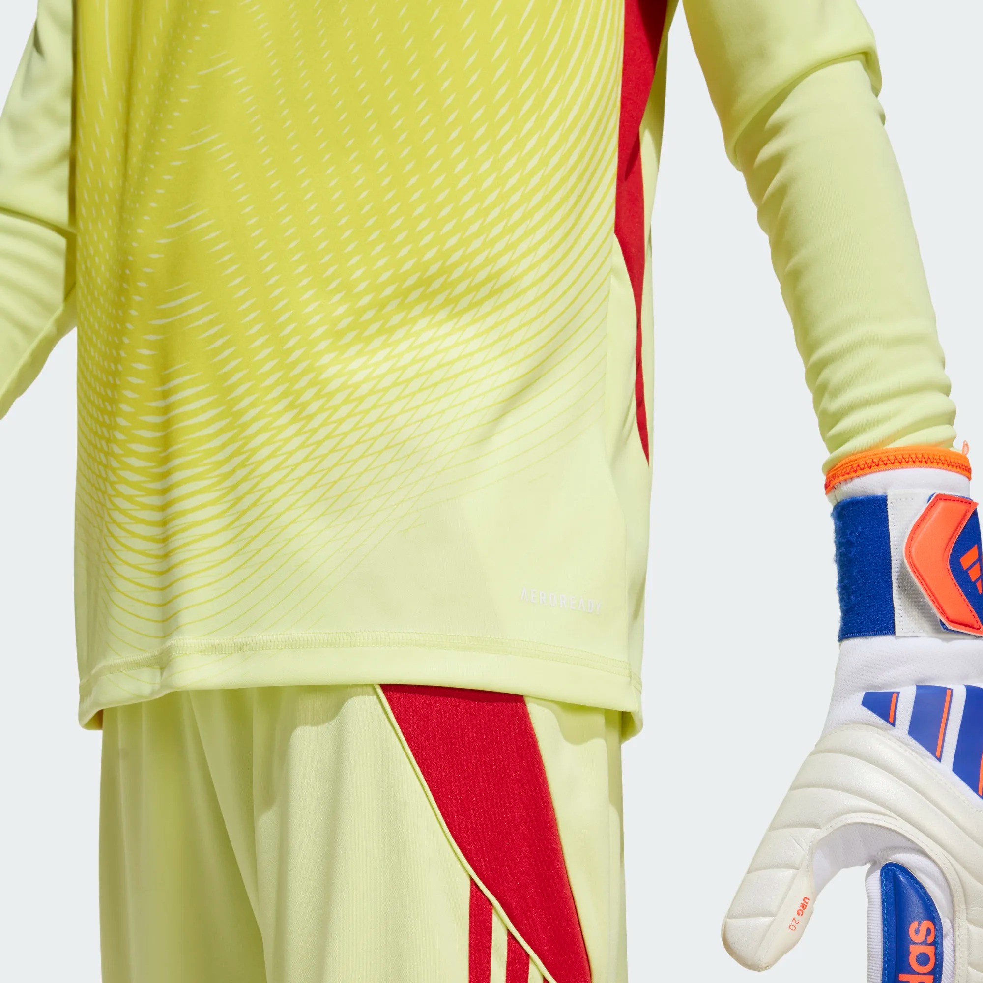 ADIDAS TIRO25 COMPETITION GK JERSEY LS YOUTH PULSE YELLOW ADIDAS TIRO25 COMPETITION GK JERSEY LS YOUTH PULSE YELLOW