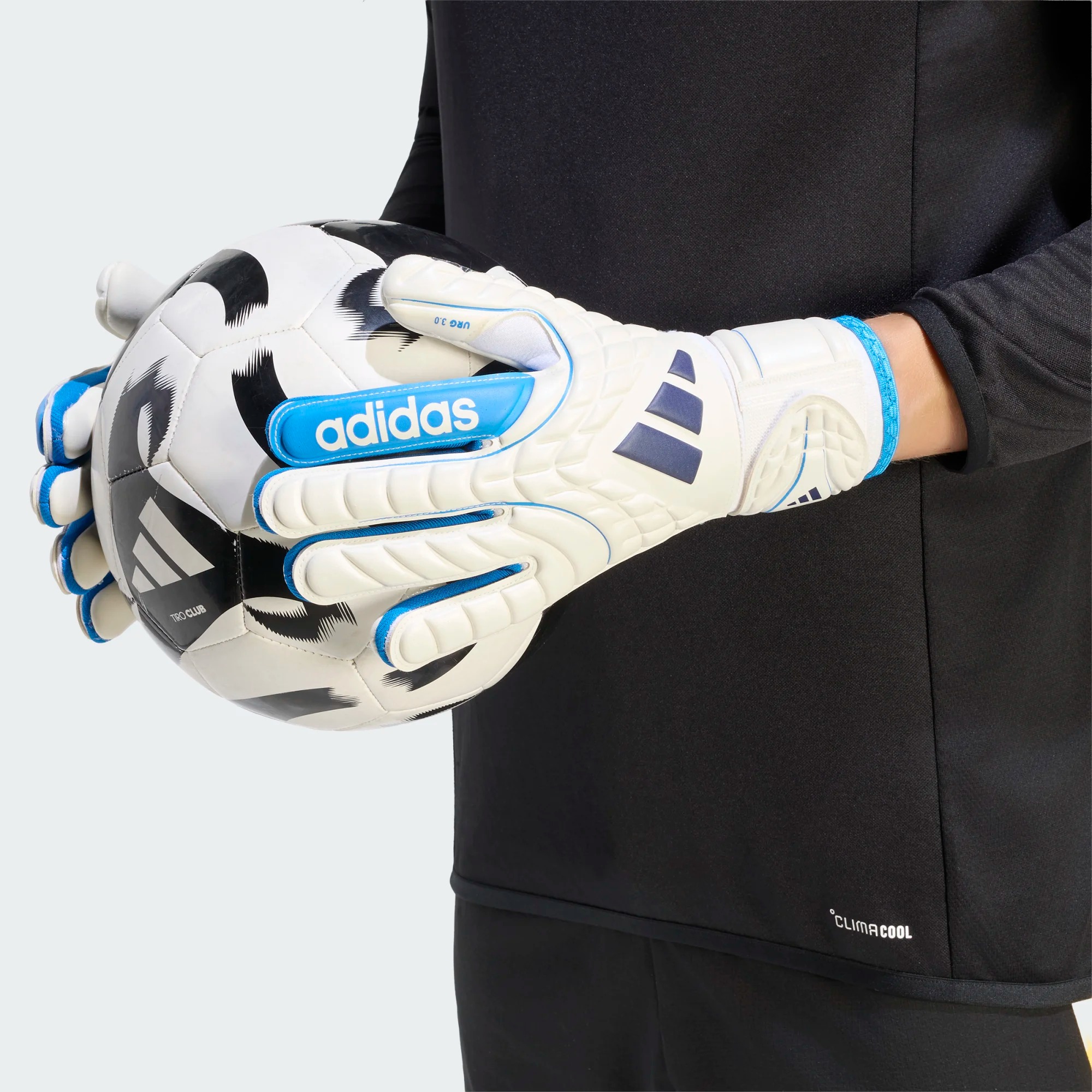 ADIDAS COPA GL LEAGUE JUNIOR ZERO METALLIC/LUCID BLUE/DARK BLUE