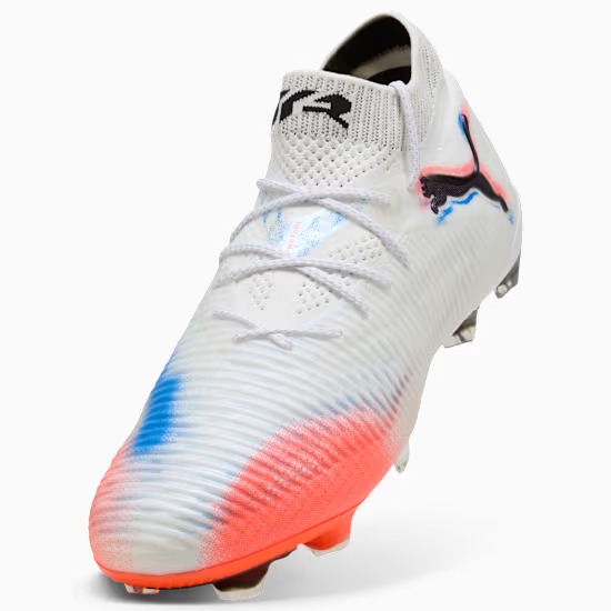 PUMA FUTURE 8 ULTIMATE FG PUMA WHITE-PUMA BLACK-GLOWING RED