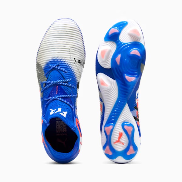 PUMA FUTURE 8 ULTIMATE FOREVER FG PUMA WHITE-ULTRA BLUE-FEATHER GRAY PUMA FUTURE 8 ULTIMATE FOREVER FG PUMA WHITE-ULTRA BLUE-FEATHER GRAY