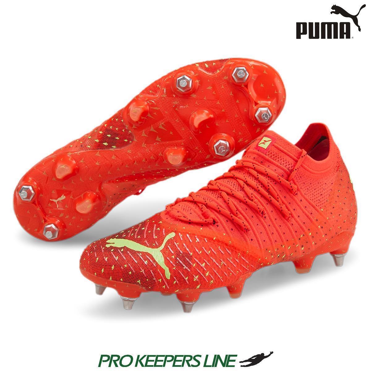 PUMA FUTURE Z 1.4 MXSG FIERY CORAL - FIZZY LIGHT - PUMA BLACK - SALMON