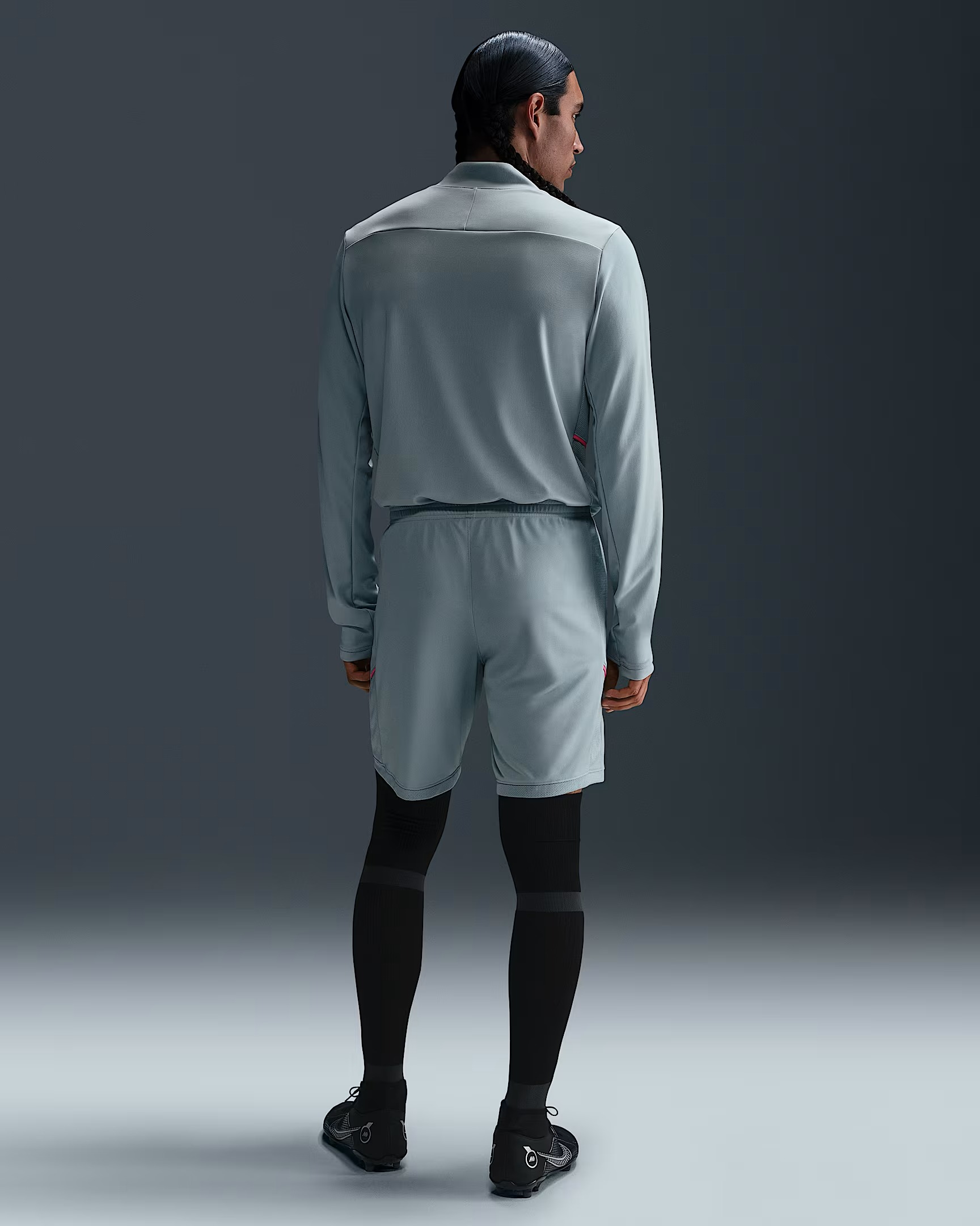 NIKE ACADEMY MEN'S SHORT OCEAN CUBE/HYPER PINK NIKE ACADEMY MEN'S SHORT OCEAN CUBE/HYPER PINK