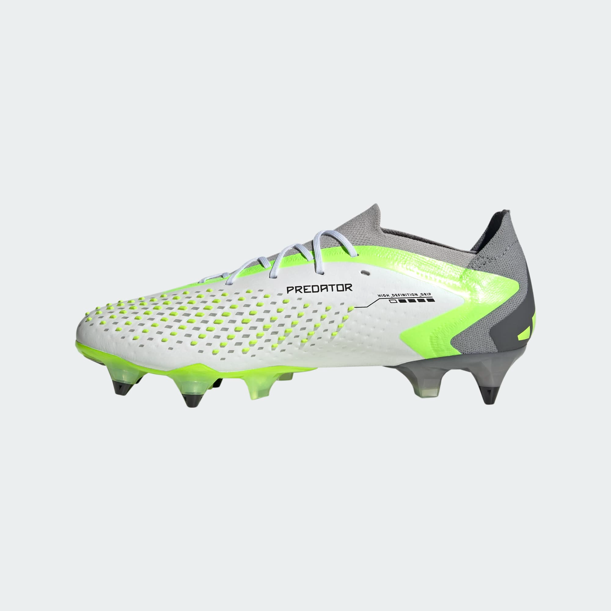 ADIDAS PREDATOR ACCURACY.1 LOW SG FOOTWEAR WHITE/CORE BLACK/LUCID LEMON