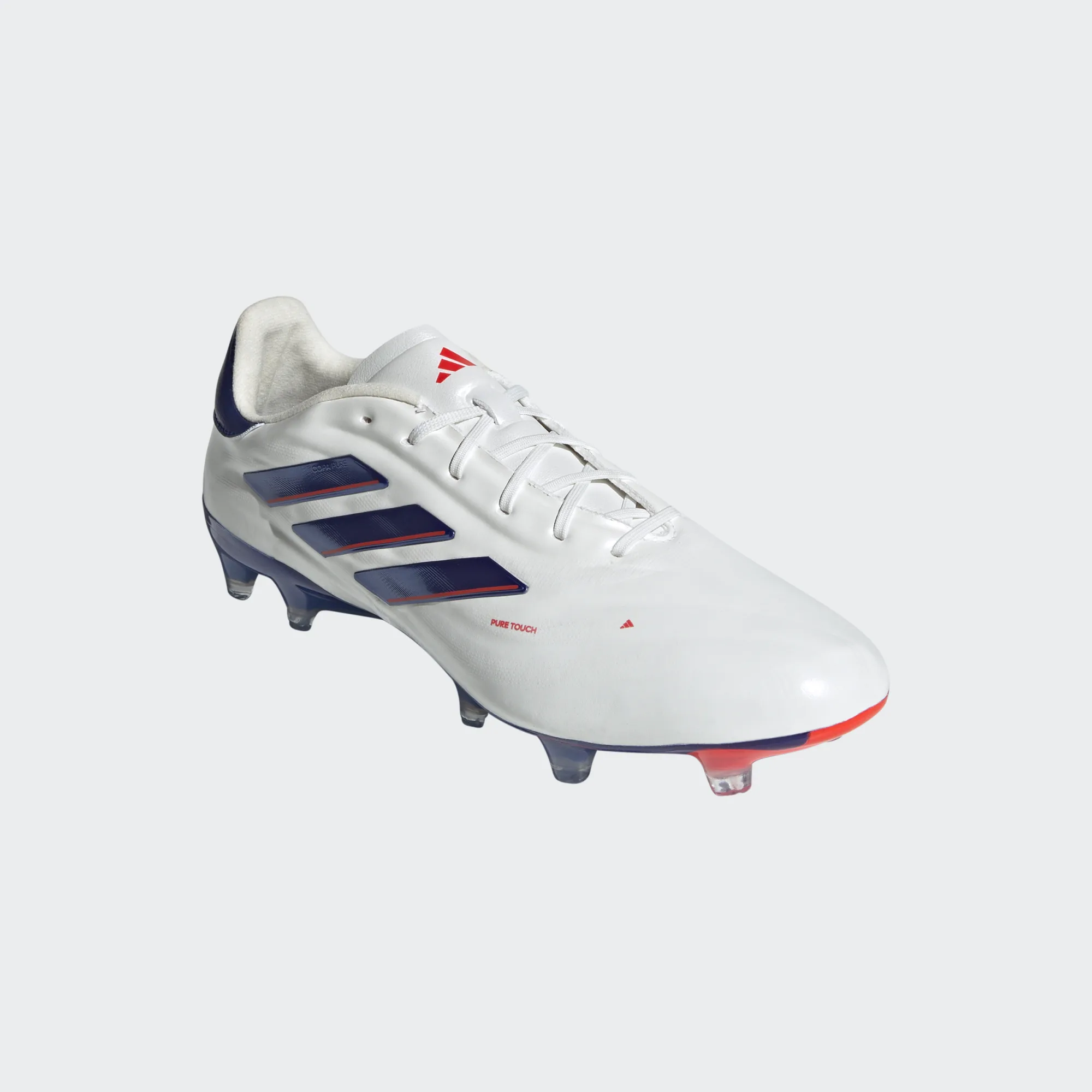 ADIDAS COPA PURE 2 ELITE FG WHITE/LUCID BLUE/SOLAR RED ADIDAS COPA PURE 2 ELITE FG WHITE/LUCID BLUE/SOLAR RED