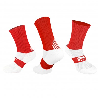 PREMIER PST CREW SOCKS RED