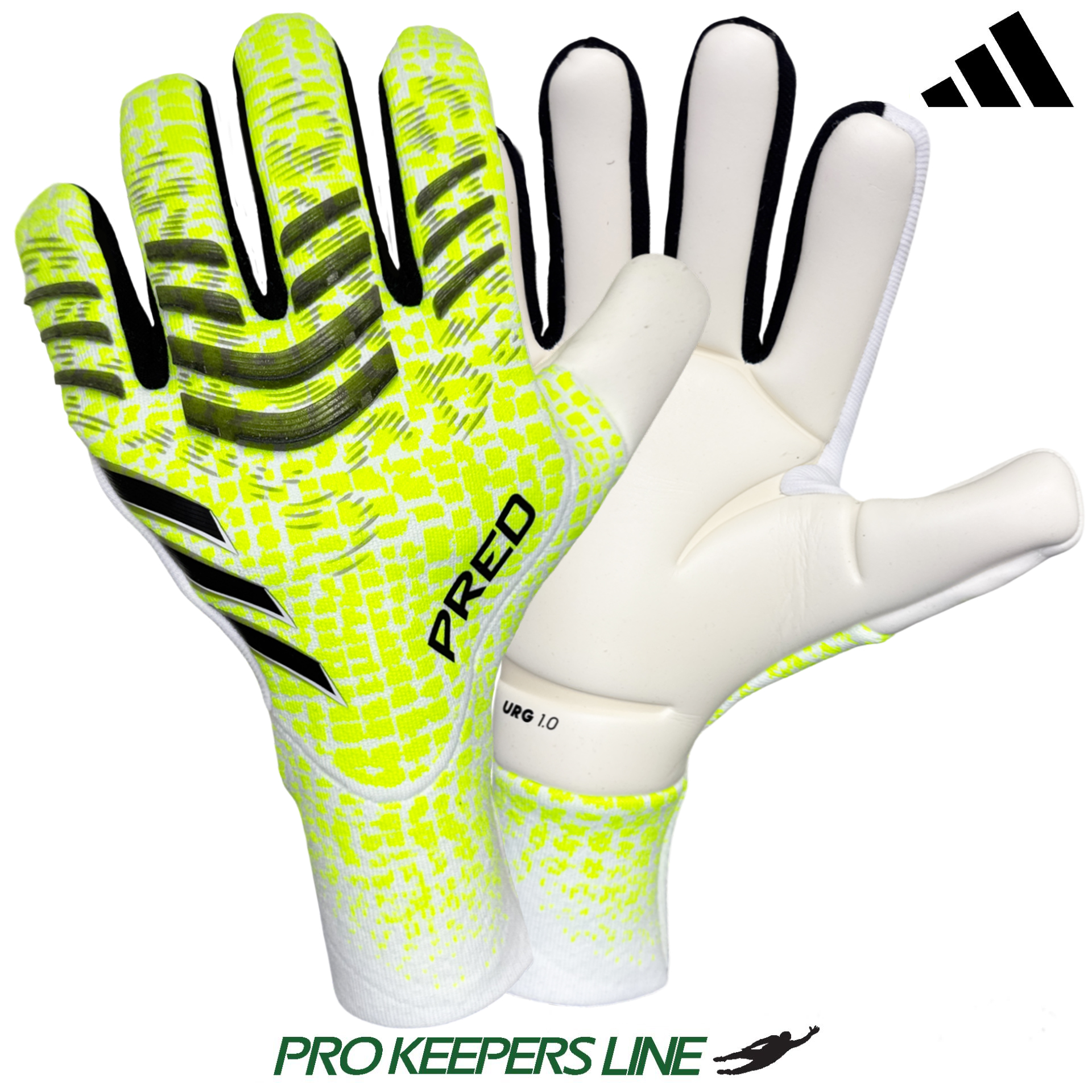 ADIDAS PREDATOR GL PRO FINGERSAVE PROMO LUCID LEMON/WHITE/BLACK
