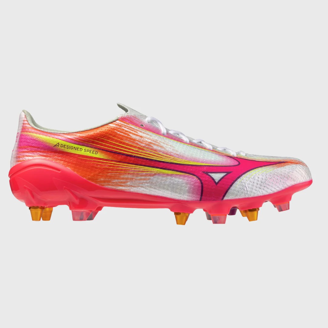 MIZUNO ALPHA III ELITE MIX WHITE/FUCHSIA PURPLE