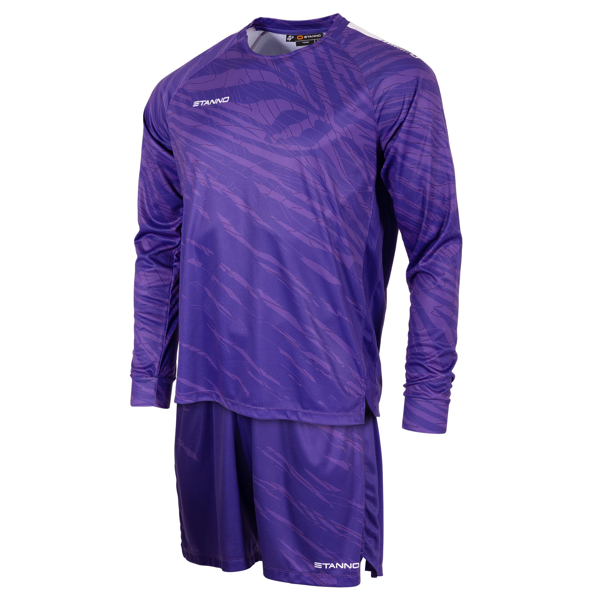 STANNO TRICK LONG SLEEVE GOALKEEPER SET PURPLE JUNIOR