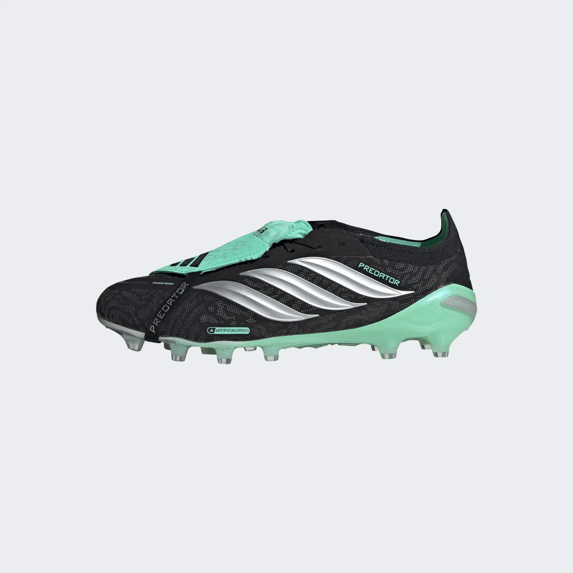 ADIDAS PREDATOR ELITE FT AG BLACK/SILVER METALLIC/PULSE MINT