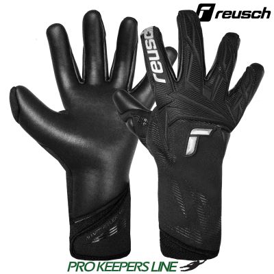 REUSCH ATTRAKT DUO STRAPLESS BLACK/SILVER
